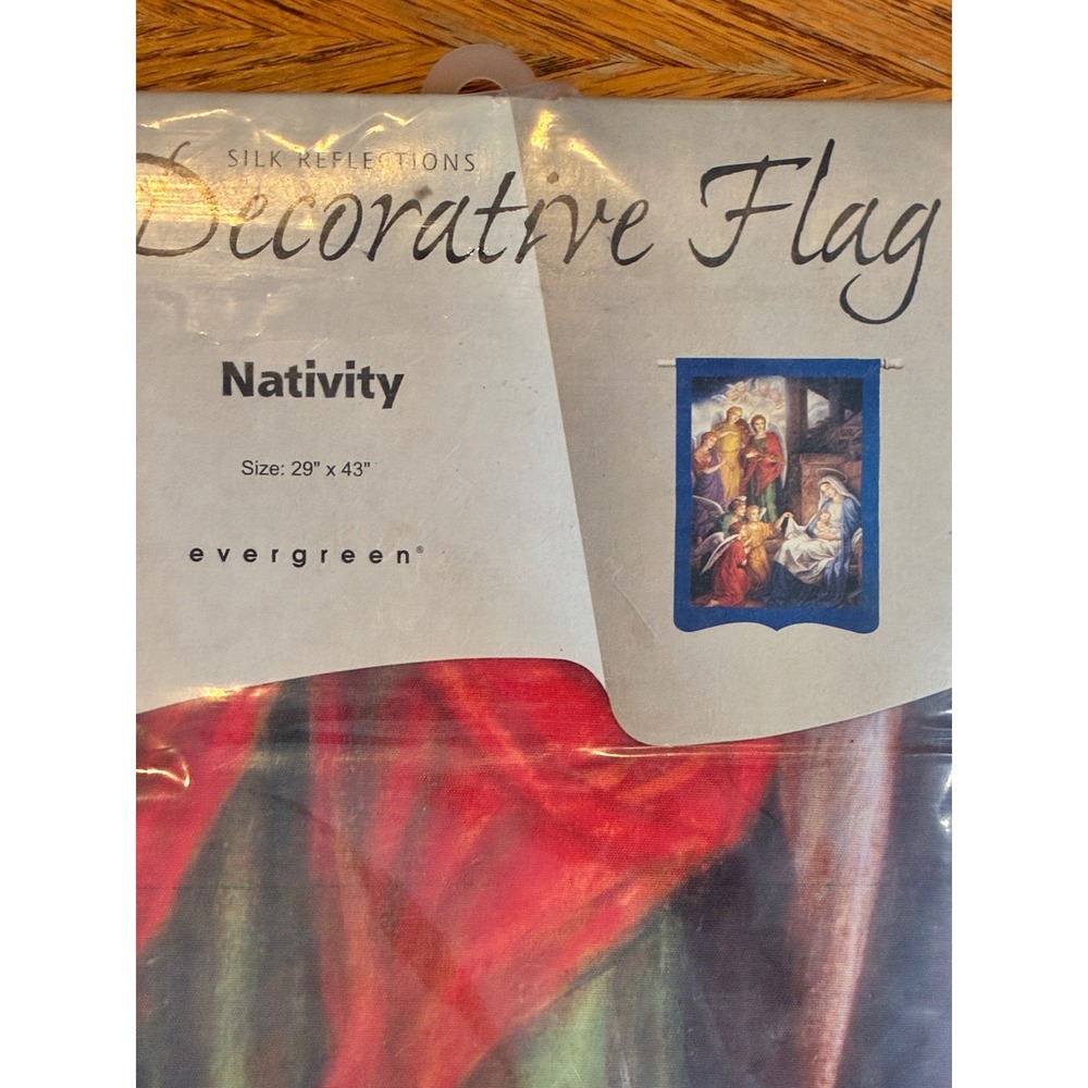 Nativity Decorative Flag 29x43 Christmas 13453 New